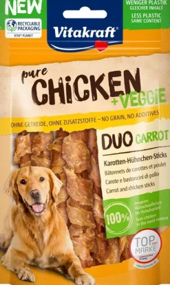 Vitakraft Pure Chicken Duo Carrot wortel & kip 80g