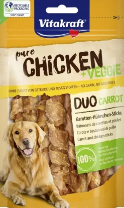 Vitakraft Pure Chicken Duo Carrot wortel & kip 80g