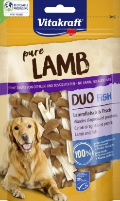 Vitakraft Pure Lamb Duo Fish lam & MSC-vis 80g