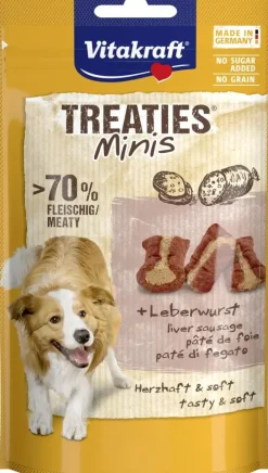 Vitakraft Treaties Mini's leverworst 48g
