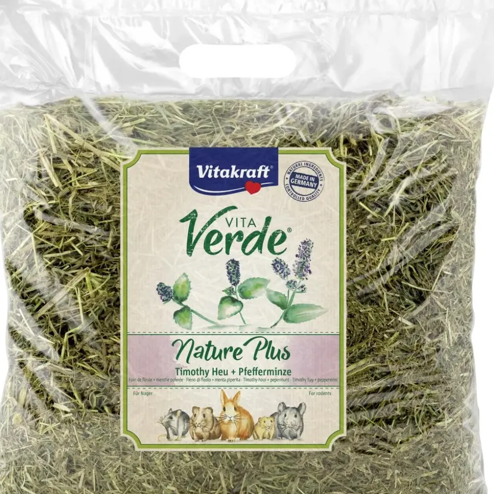 Vitakraft Vita Verde hooi met pepermunt