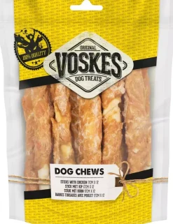 Voskes Chewy Sticks rawhide kip 17cm 12st