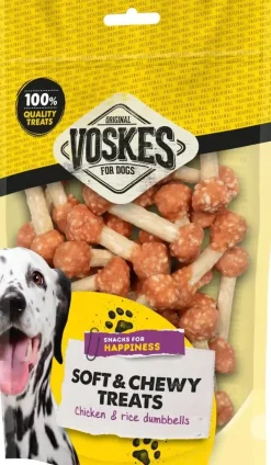 Voskes halters kip & rijst 400g
