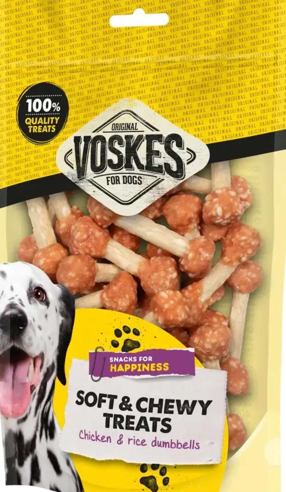 Voskes halters kip & rijst 400g