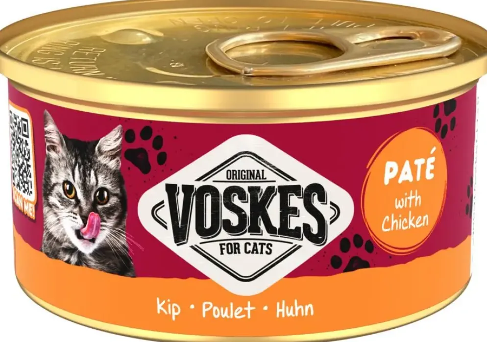 Voskes kattenpaté kip 85g