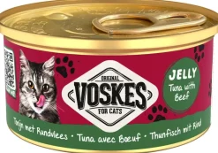 Voskes kattenvoer in gelei tonijn & rundvlees 85g