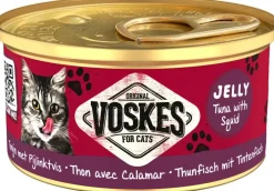 Voskes kattenvoer in gelei tonijn & pijlinktvis 85g