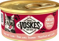 Voskes kattenvoer in gelei tonijn & zalm 85g