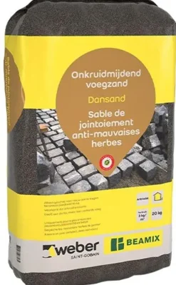 Weber Beamix dansand antraciet 20kg
