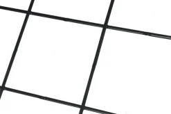 Wemekamp gaaspaneel 180x180cm zwart gecoat 4mm maas 10x10cm