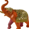 Werner Voss ornament polyresin olifant 23.5x10.5x23cm roze