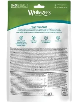 Whimzees tandenborstel 11,4cm 12 stuks - M