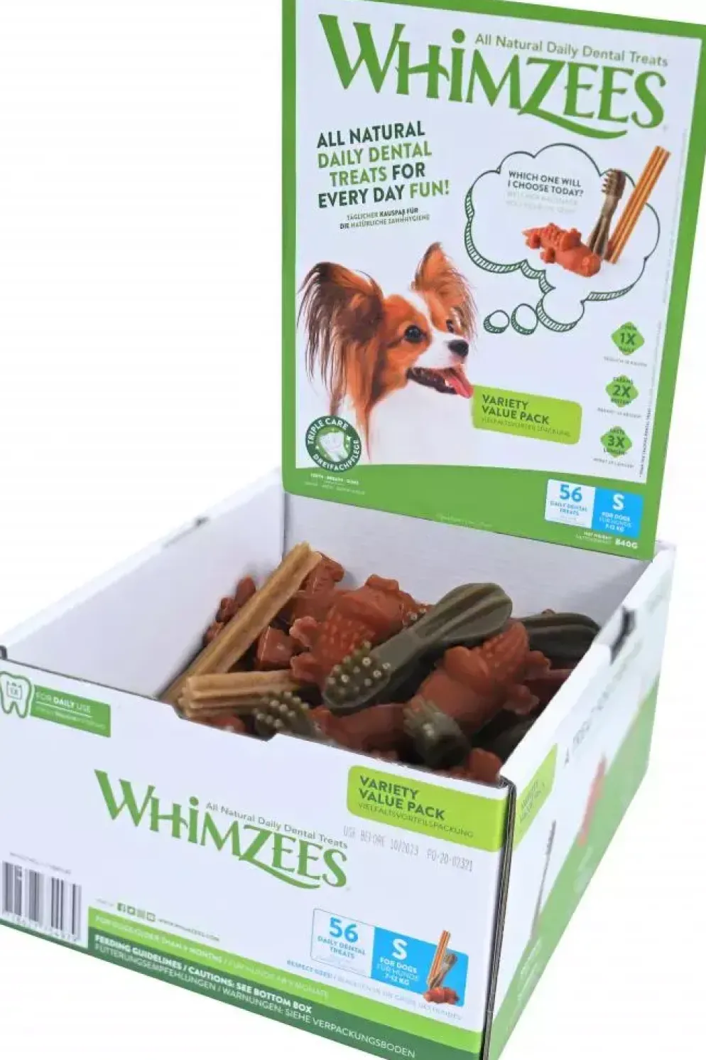 Whimzees Variety Value Pack 56 stuks - S