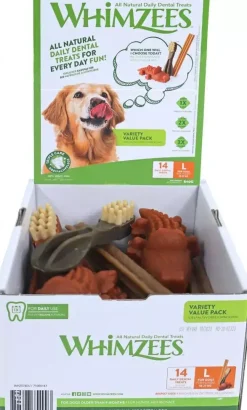 Whimzees Variety Value Pack 14 stuks - L