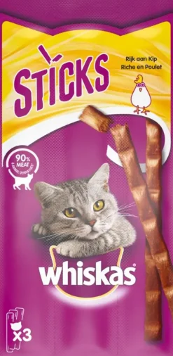 Whiskas Catsticks kip 18g