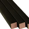 Woodvision Douglas Paal Geschaafd – 6,5 x 6,5 x 300 cm – Zwart Gespoten