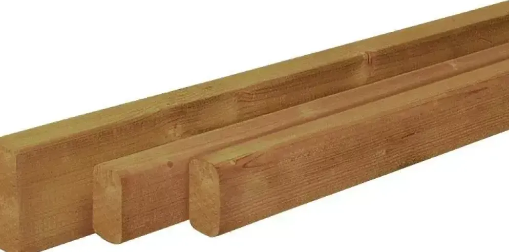 Woodvision douglas regel geschaafd 2.2x4.5x300 cm geïmpregneerd