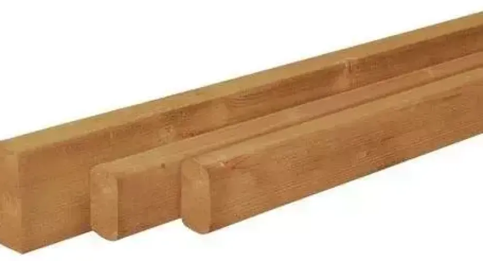 Woodvision douglas regel geschaafd 2.2x4.5x300 cm geïmpregneerd