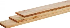 Woodvision grenen plank geschaafd 1.5x14x180 cm geïmpregneerd