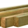 Woodvision grenen regel geschaafd 1.9x7x180 cm geïmpregneerd