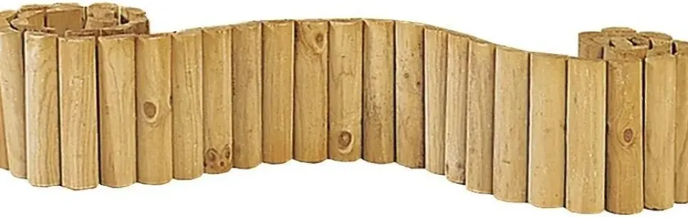 Woodvision grenen rolborder d 5,0x30x250 cm geimpregneerd