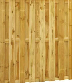 Woodvision grenen schutting geschaafd 15mm 179x179cm geïmpregneerd