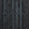 Woodvision grenen schutting geschaafd 15mm 180x180cm zwart geïmpregneerd
