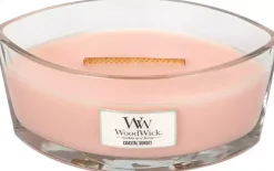 WoodWick ellipse candle coastal sunset