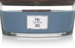 WoodWick ellipse candle tempest