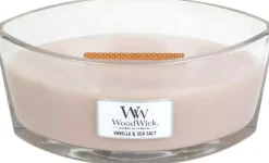 WoodWick ellipse candle vanilla & sea salt
