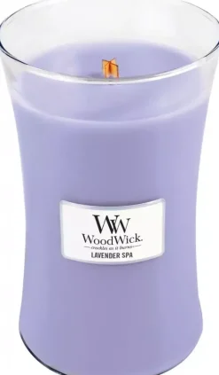 WoodWick large candle lavender spa
