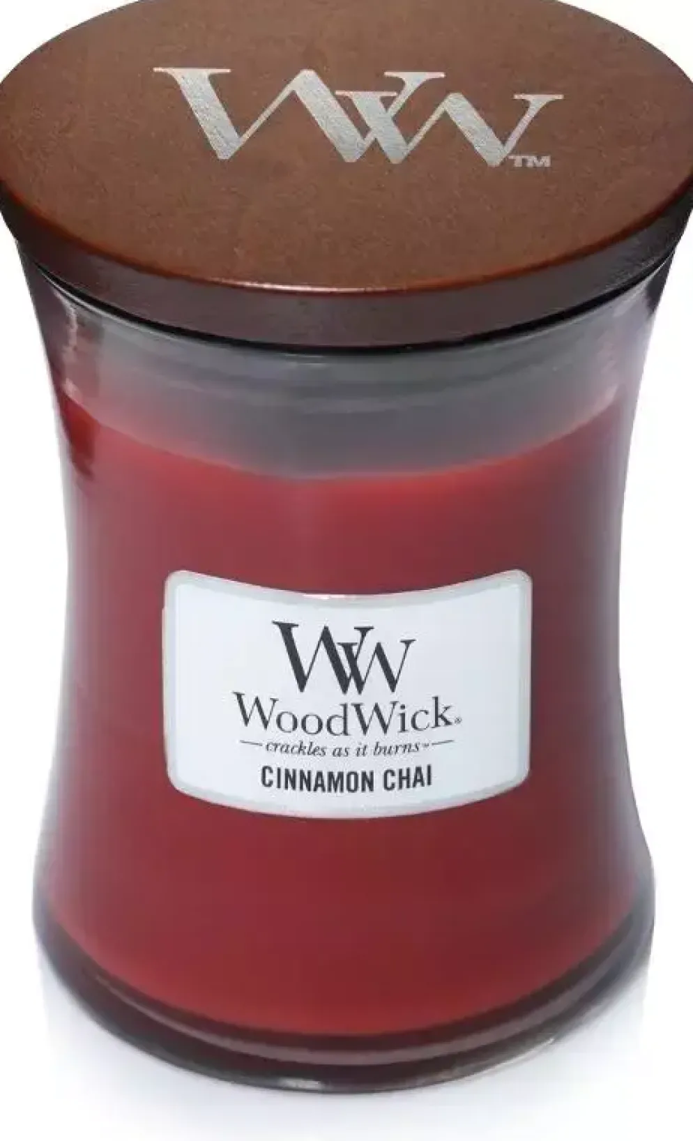 WoodWick medium candle cinnamon chai