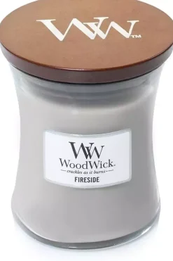 WoodWick medium candle fireside