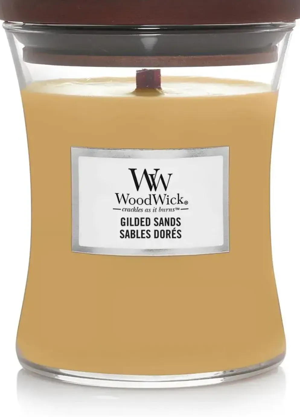 WoodWick medium candle gilded sands