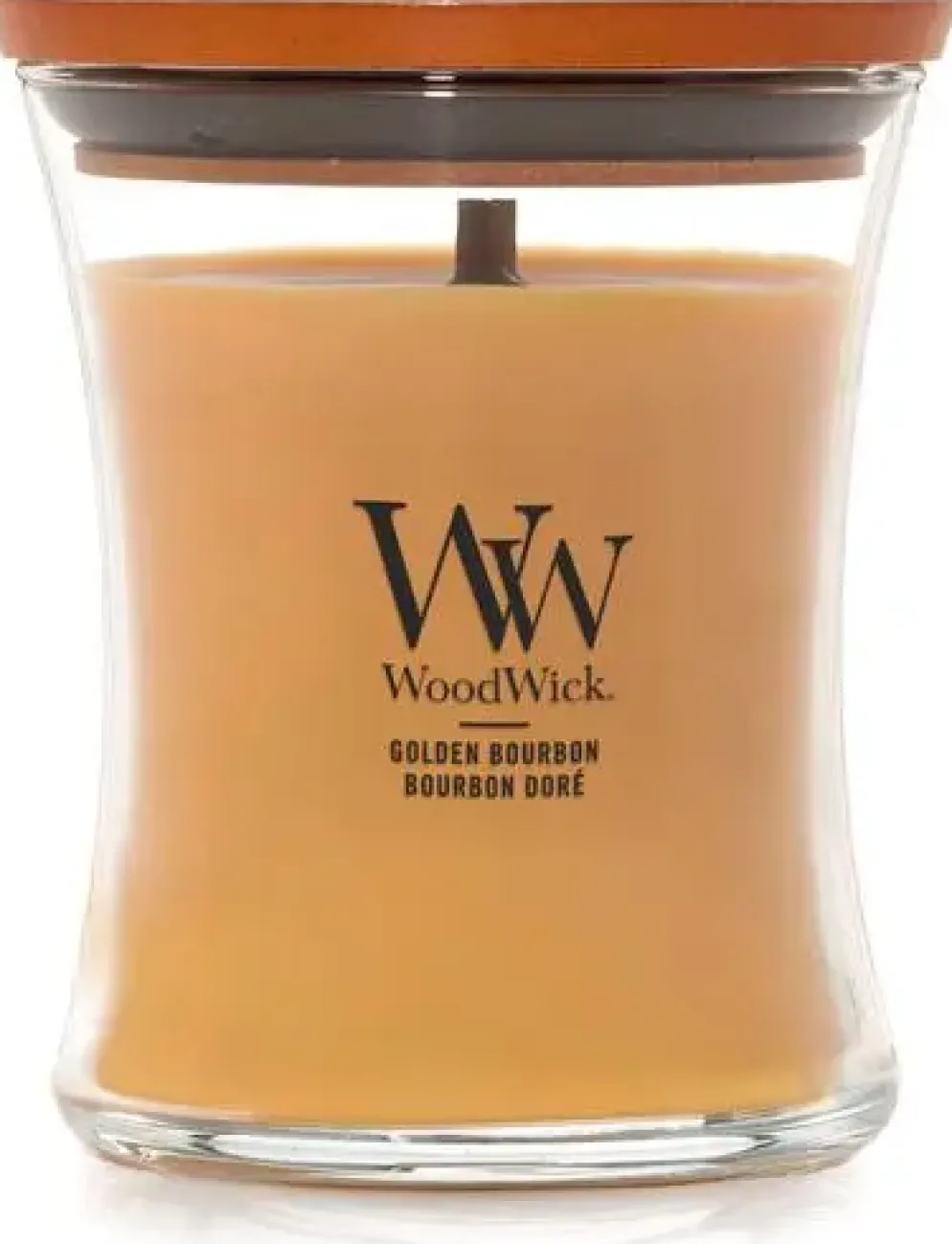 WoodWick medium candle golden bourbon