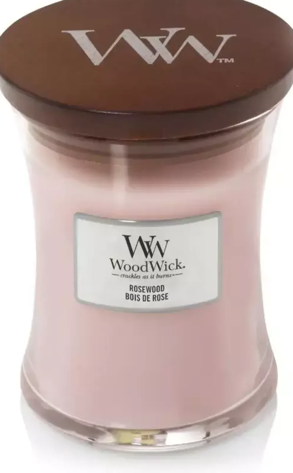 WoodWick medium candle rosewood