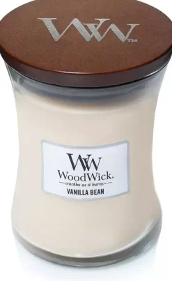 WoodWick medium candle vanilla bean