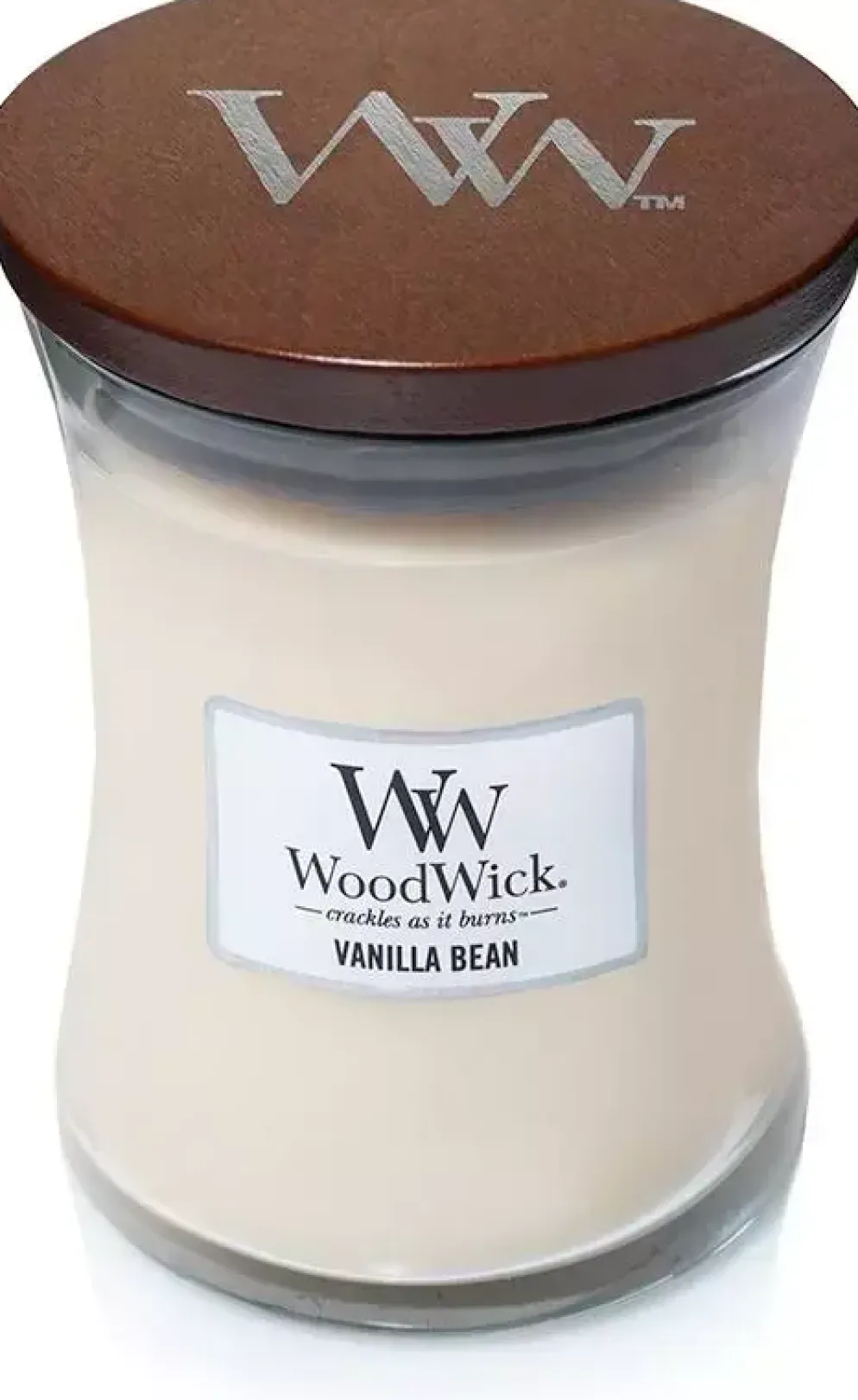WoodWick medium candle vanilla bean