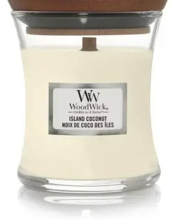 WoodWick mini candle island coconut