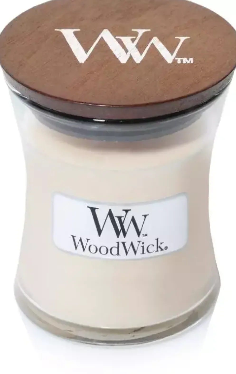 WoodWick mini candle vanilla bean