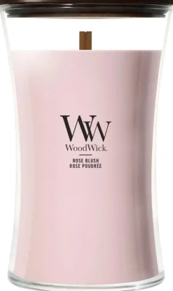 WoodWick Rose Blush large candle