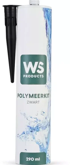 WS Polymeerkit zwart 290ml