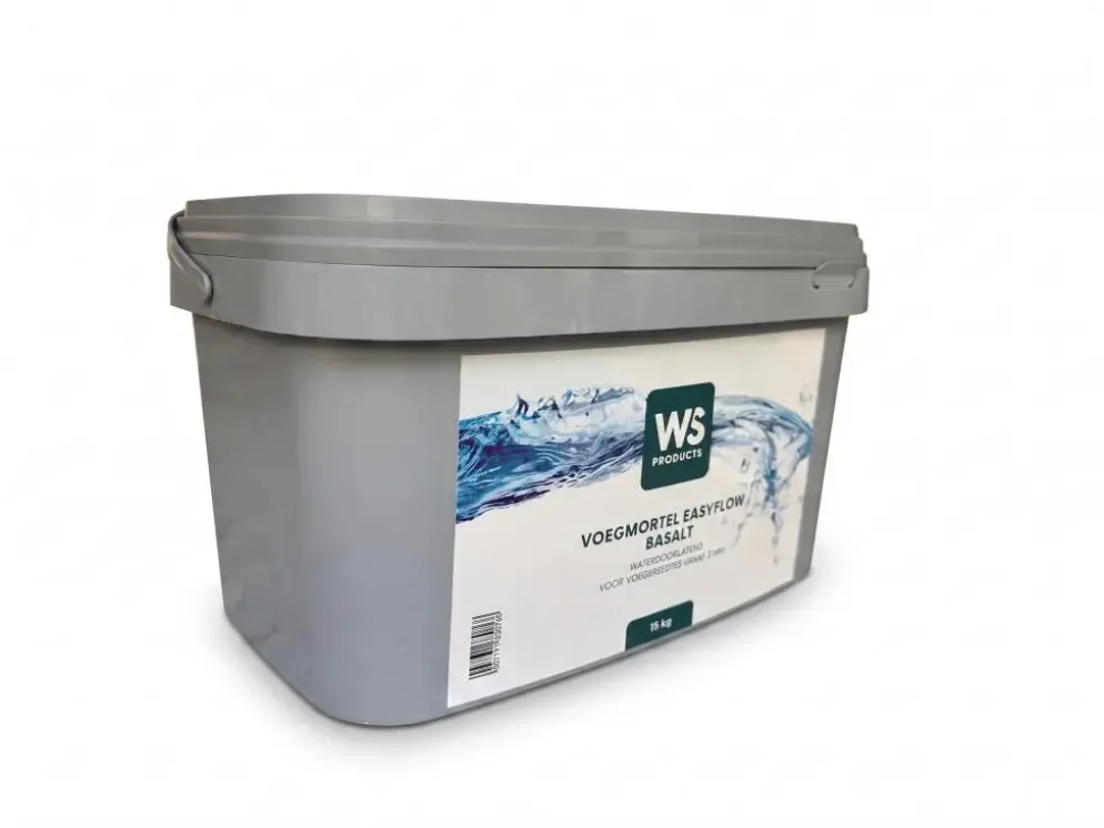 Ws voegmortel easy flow sf basalt 15 kg