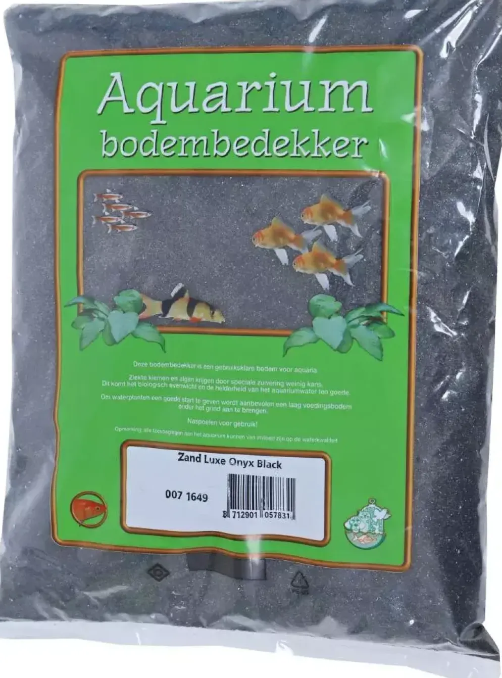 Zand luxe Onyx Black, zak a 4 kg.