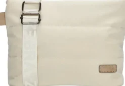 Zebra elske schoudertas crème