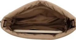 Zebra elske schoudertas taupe