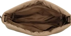 Zebra elske schoudertas taupe