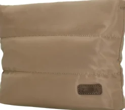 Zebra elske schoudertas taupe